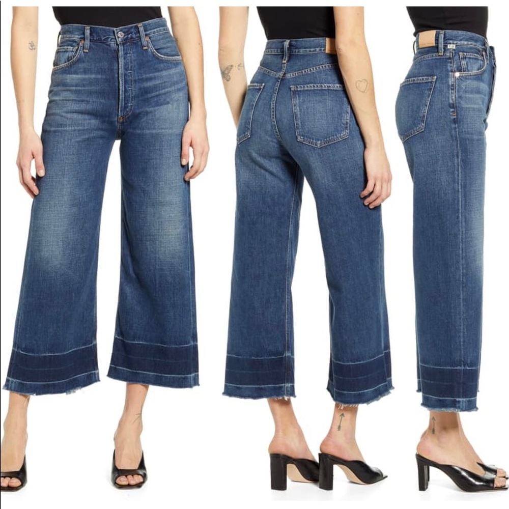 COH Citizens of Humanity Crop Jean EUC